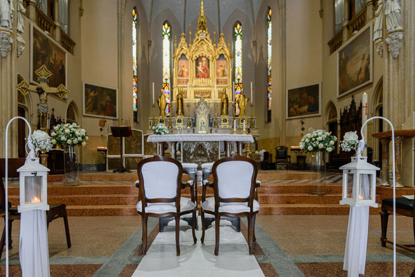 Chiesa Santa Valeria - Seregno (MB) - Fiori Matrimonio PatriziaEventi.com