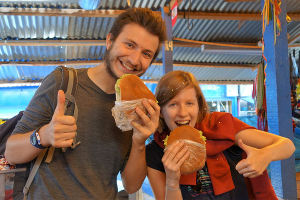 Marché de Wanchaq - best sandwich ever !