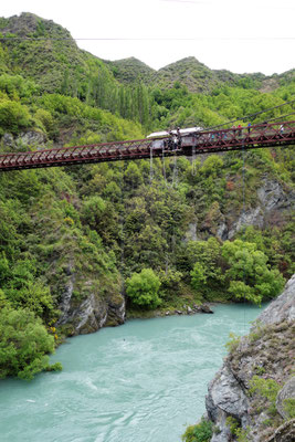 Kawarau Bridge, le pont dont Etienne va sauter...