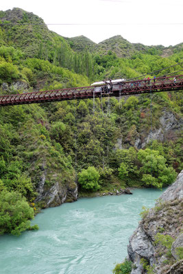 Kawarau Bridge, le pont dont Etienne va sauter...