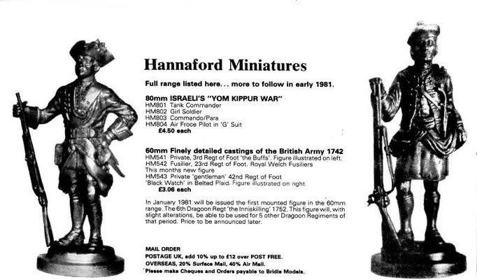 Hannaford Miniatures 