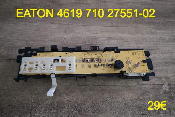 CARTE DE COMMANDE SÈCHE-LINGE : EATON 461971027551-02