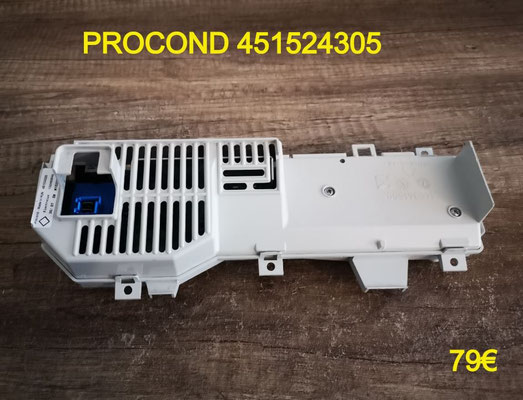 CARTE DE COMMANDE LAVE-LINGE : PROCOND 451524305