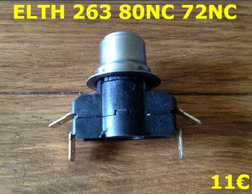 KLIXON : ELTH 263 80NC 72NC