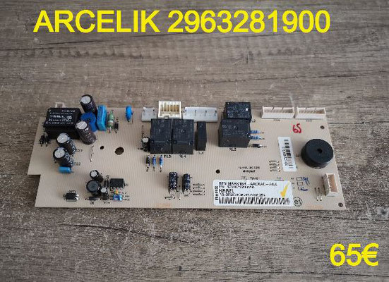 CARTE DE COMMANDE SÈCHE-LINGE : ARCELIK 2963281900