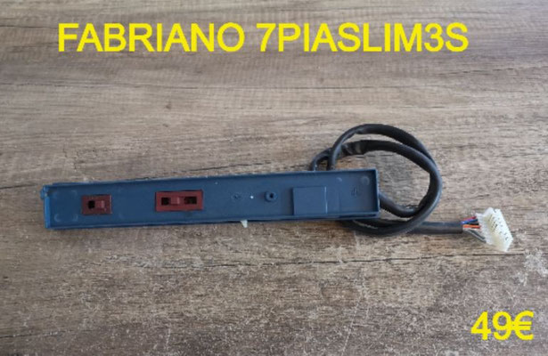 CARTE DE COMMANDE HOTTE : FABRIANO 7 PIASLIM3S