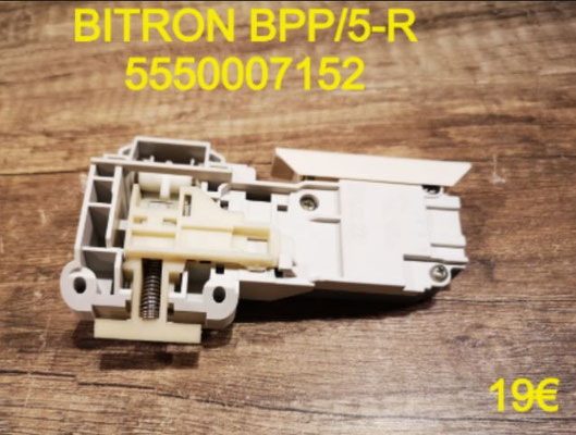 VERROU DE PORTE LAVE-LINGE : BITRON BPP/5-R 5550007152