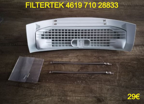 FILTRE A PELUCHES SÈCHE-LINGE : FILTERTEK 461971028833