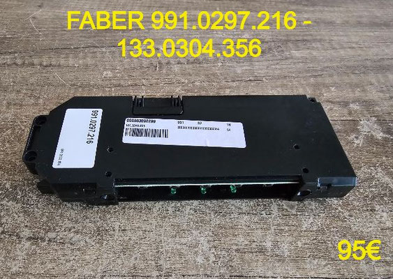 CARTE DE COMMANDE HOTTE : FABER 991.0297.216 - 133.0304.356