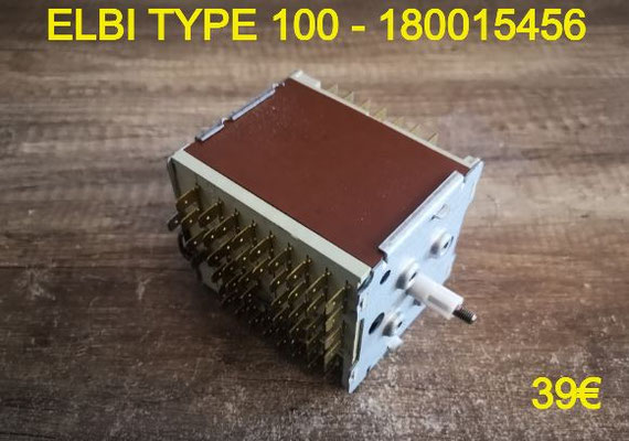 PROGRAMMATEUR LAVE-LINGE : ELBI TYPE 100 - 180015456
