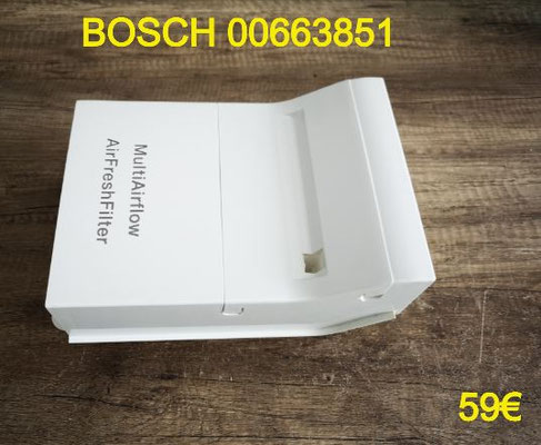 VOLET THERMOSTATIQUE FRIGO : BOSCH 00663851