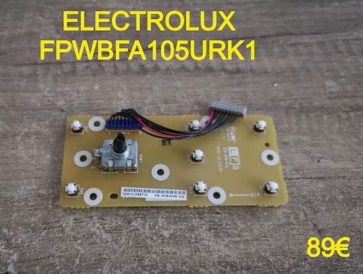 AFFICHEUR DE FOUR MICRO-ONDES : ELECTROLUX FPWBFA105URK1