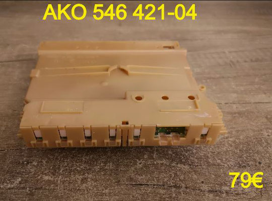 CARTE DE COMMANDE LAVE-VAISSELLE : AKO 546 421-04