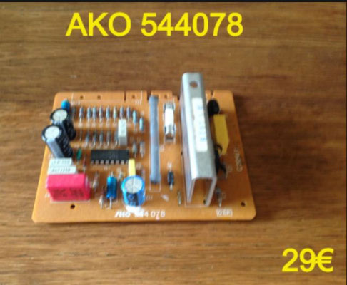 CARTE DE PUISSANCE LAVE-LINGE : AKO 544078