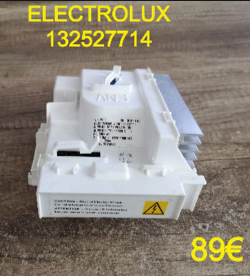 CARTE DE PUISSANCE LAVE-LINGE : ELECTROLUX 132527714