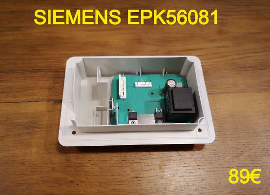 CARTE DE PUISSANCE FRIGO : SIEMENS EPK56081