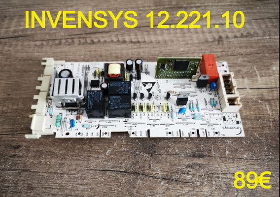 CARTE DE PUISSANCE LAVE-LINGE : INVENSYS 12.221.10