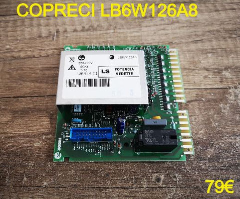 CARTE DE PUISSANCE LAVE-LINGE : COPRECI LB6W126A8