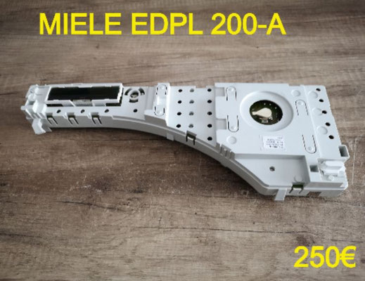 CARTE DE COMMANDE LAVE-LINGE : MIELE EDPL200-A