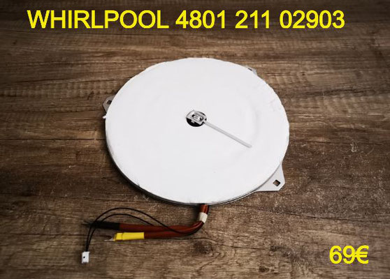 FOYER INDUCTION : WHIRLPOOL 480121102903