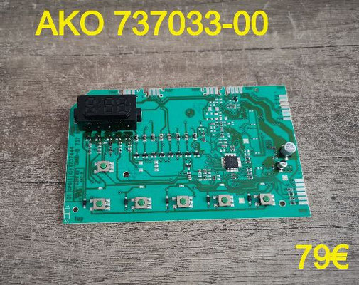 CARTE DE COMMANDE SÈCHE-LINGE : AKO 737033-00