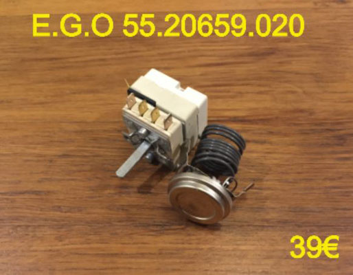 THERMOSTAT DE FOUR : E.G.O 55.20659.020