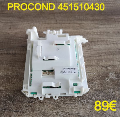 CARTE DE PUISSANCE LAVE-LINGE : PROCOND 451510430