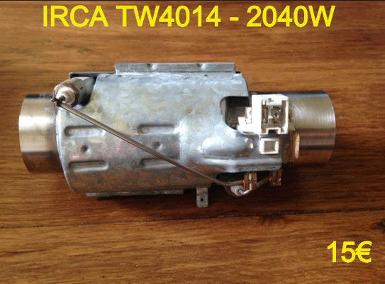 RÉSISTANCE LAVE-VAISSELLE : IRCA TW4014 - 2040W