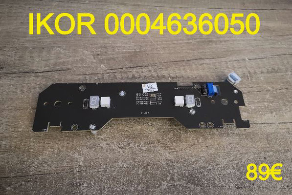 CARTE CLAVIER PLAQUE VITROCÉRAMIQUE : IKOR 0004636050