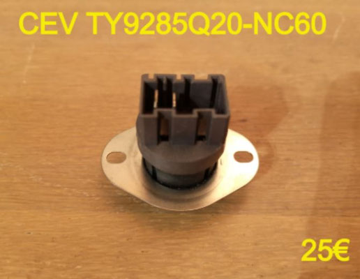 KLIXON : CEV TY9285Q20-NC60