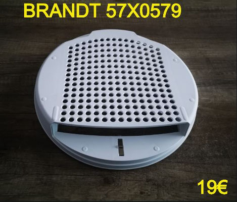 FILTRE A PELUCHES SÈCHE-LINGE : BRANDT 57X0579