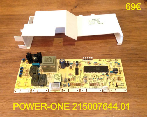 CARTE DE PUISSANCE LAVE-LINGE : POWER-ONE 215007644.01