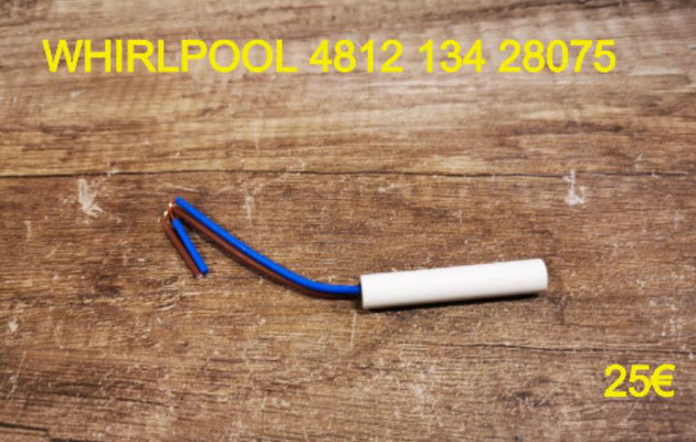 SONDE DE TEMPÉRATURE FRIGO : WHIRLPOOL 481213428075