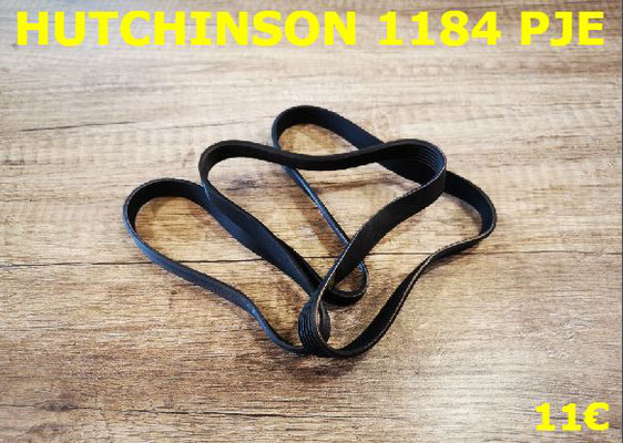 COURROIE LAVE-LINGE : HUTCHINSON 1184PJE