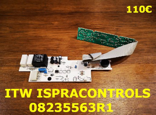 CARTE DE COMMANDE CONGEL : ITW ISPRACONTROLS 08235563R1