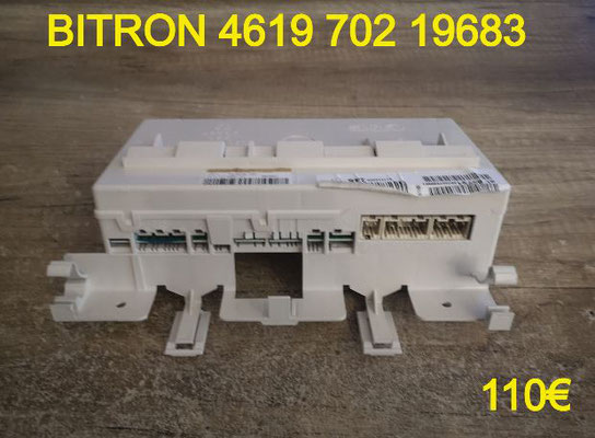 CARTE DE PUISSANCE LAVE-LINGE : BITRON 4619 701 19683