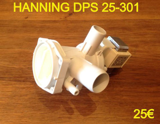 POMPE DE VIDANGE : HANNING DPS25-301