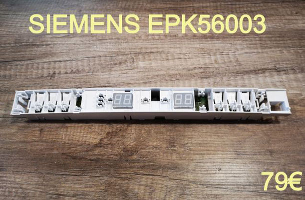 CARTE DE COMMANDE FRIGO : SIEMENS EPK56003
