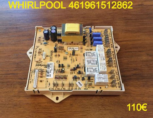 CARTE DE PUISSANCE FOUR : WHIRLPOOL 461961512862