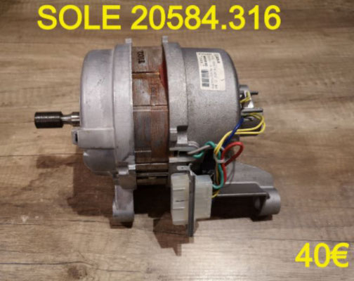 MOTEUR LAVE-LINGE : SOLE 20584.316