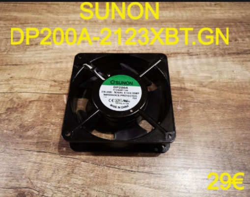 VENTILATEUR DE CUISSON : SUNON DP200A-2123XBT.GN