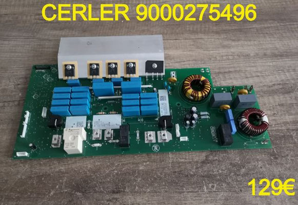 CARTE DE PUISSANCE PLAQUE VITROCÉRAMIQUE : CERLER 9000275496