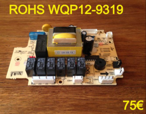 CARTE DE PUISSANCE LAVE-VAISSELLE : ROHS WQP12-9319