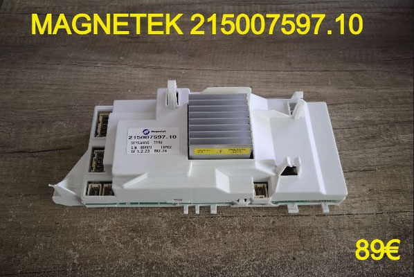 CARTE DE PUISSANCE LAVE-LINGE : MAGNETEK 215007597.10