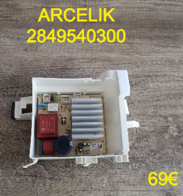 CARTE DE PUISSANCE LAVE-LINGE : ARCELIK 2849540300