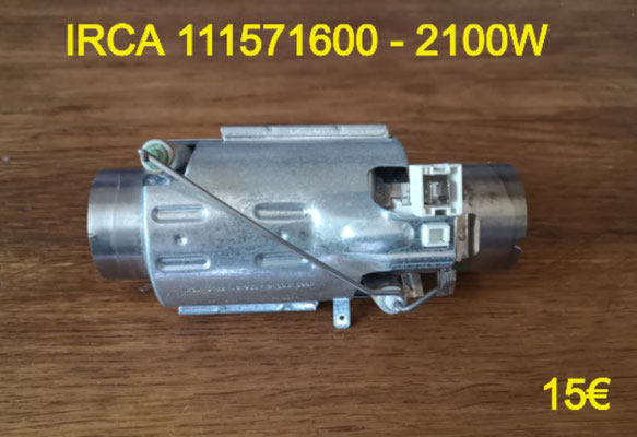 RÉSISTANCE LAVE-VAISSELLE : IRCA 111571600 - 2100W