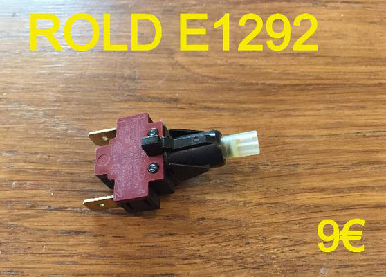 INTERRUPTEUR : ROLD E1292