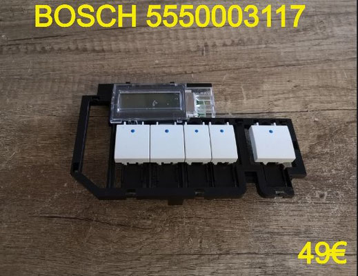 CARTE DE COMMANDE SÈCHE-LINGE : BOSCH 5550003117
