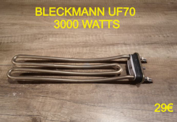 RÉSISTANCE LAVE-LINGE : BLECKMANN UF70 3000 WATTS