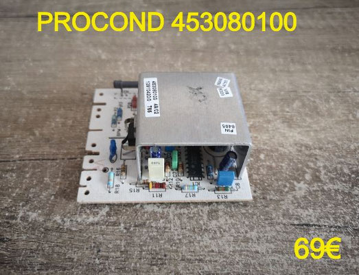 CARTE DE PUISSANCE LAVE-LINGE : PROCOND 453080100